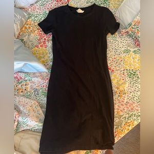 Black T-Shirt Dress